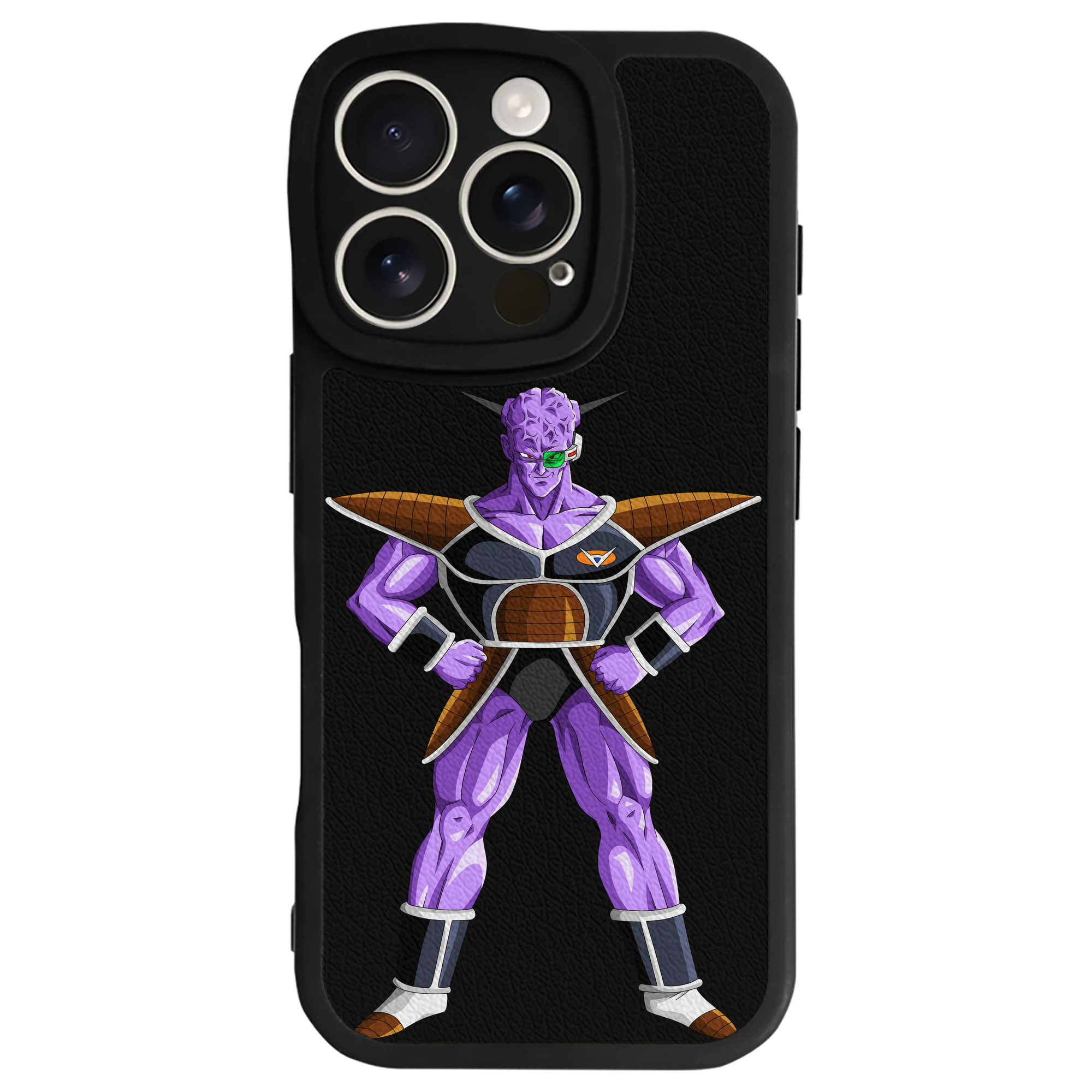 （画像用） ドラゴンボール DRAGON BALL 【iPhone 16シリーズ対応】シリコンスマホケース（レザー調） 材質：シリコン